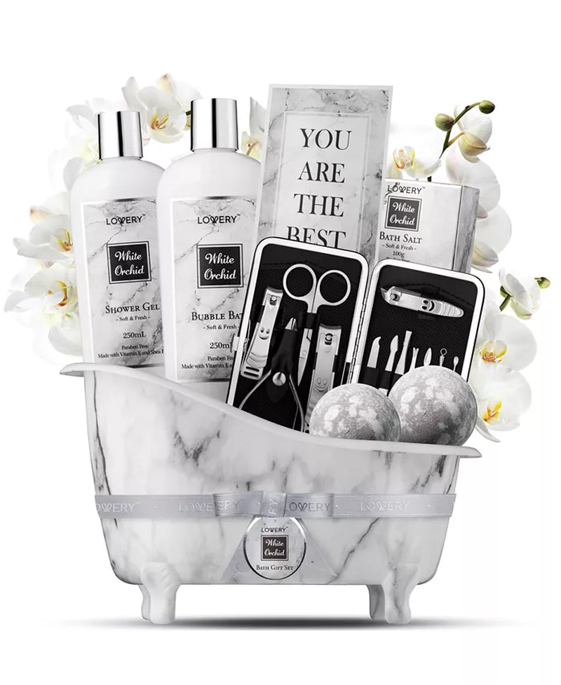 White Orchid Self Care Gift Set