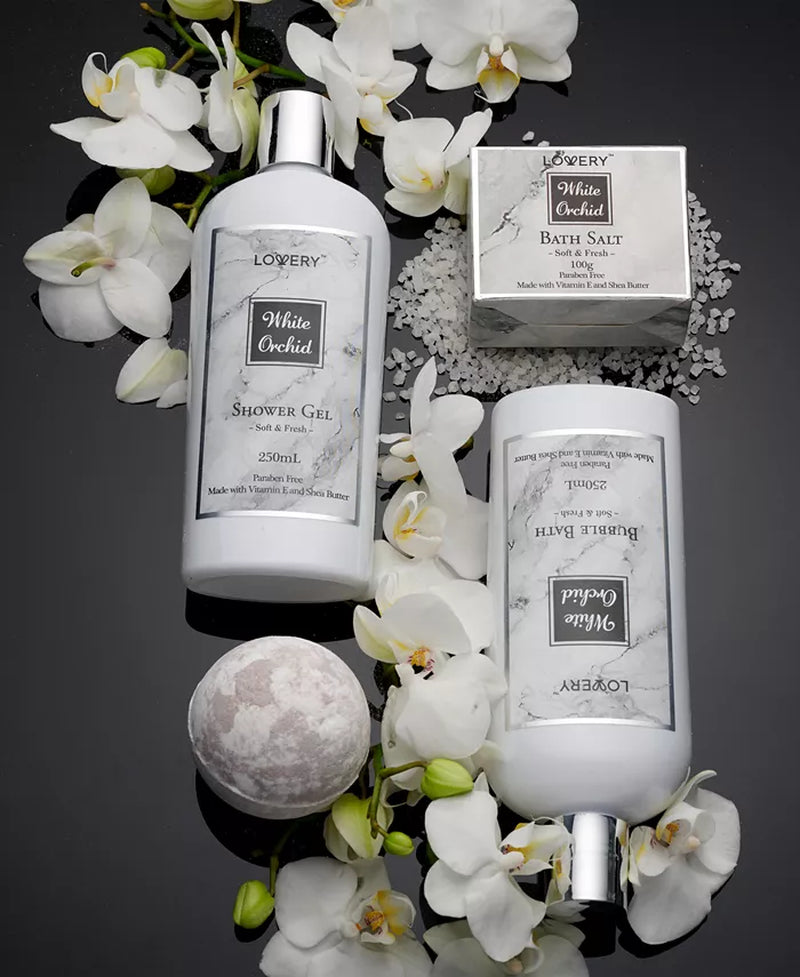 White Orchid Self Care Gift Set