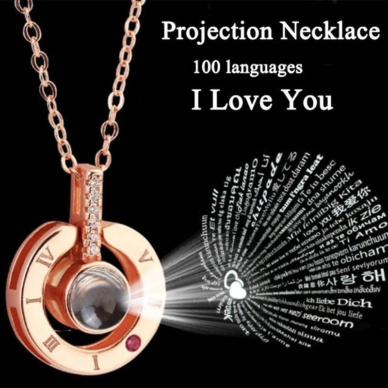 I Love You Pendant Necklace