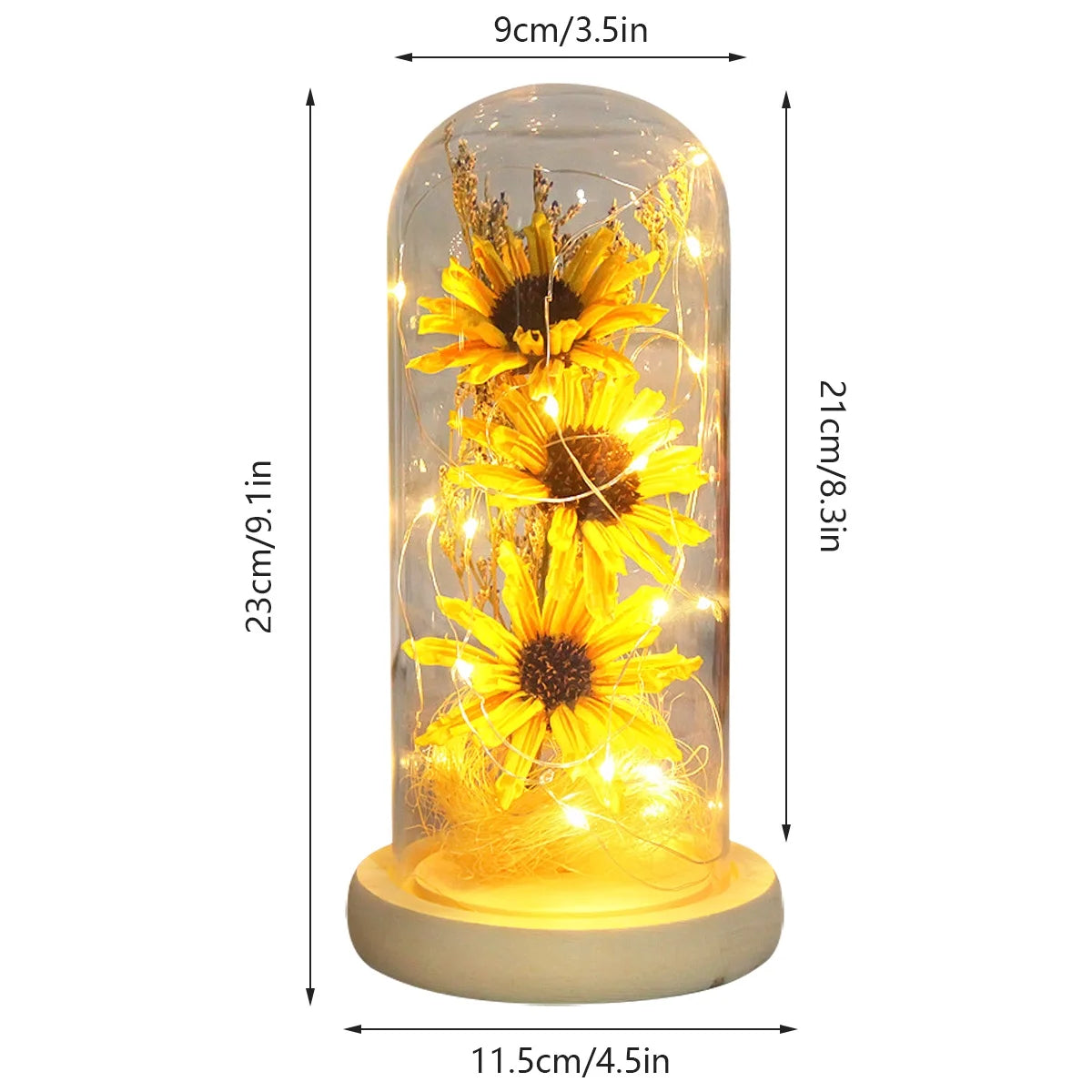 Romantic Sunflower Lamp 