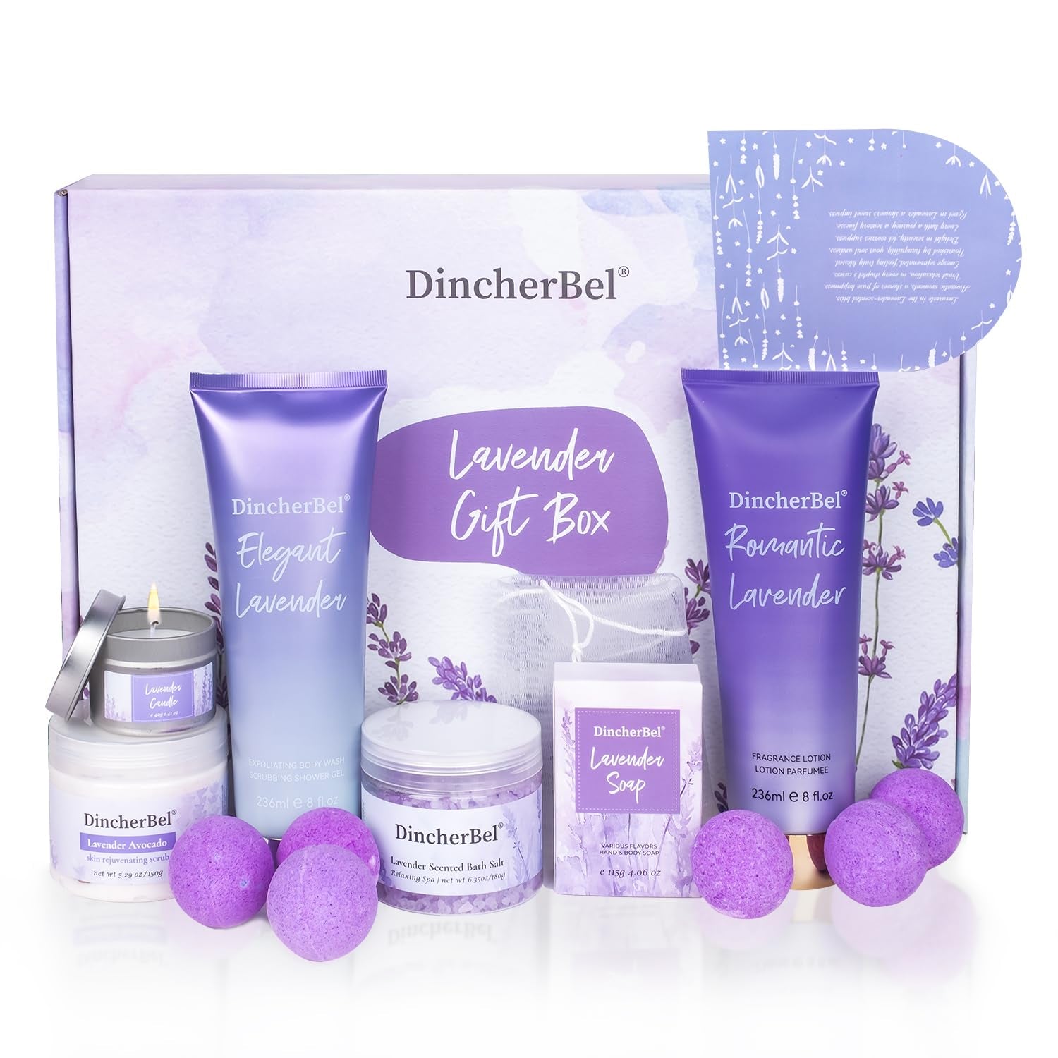 Lavender Self-Care Gift Package 