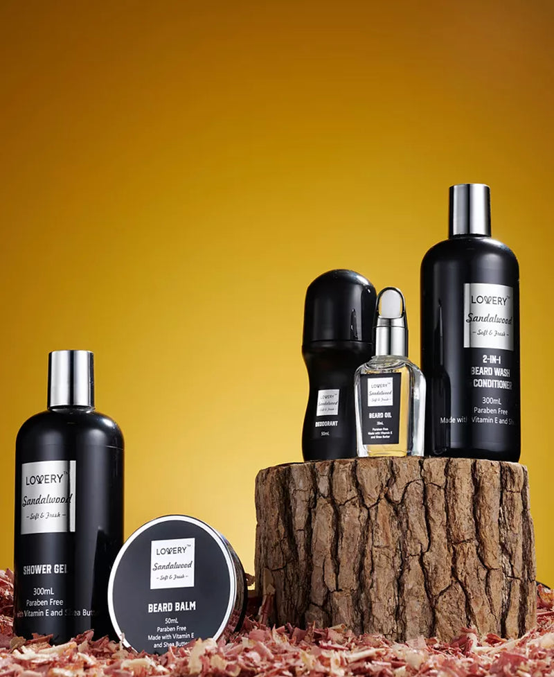 Men's10-Pc. Sandalwood Self-Care Set