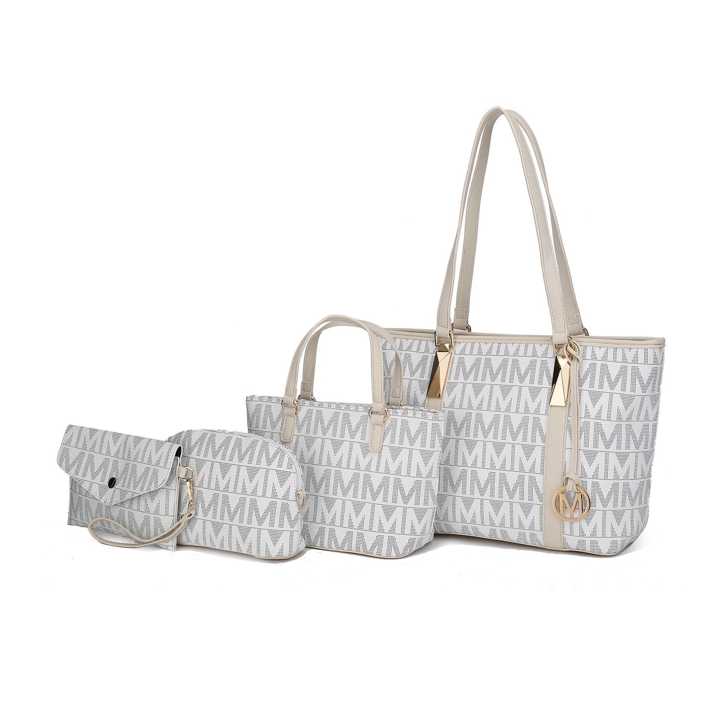 Tote Bag - 4 Pcs Set - White