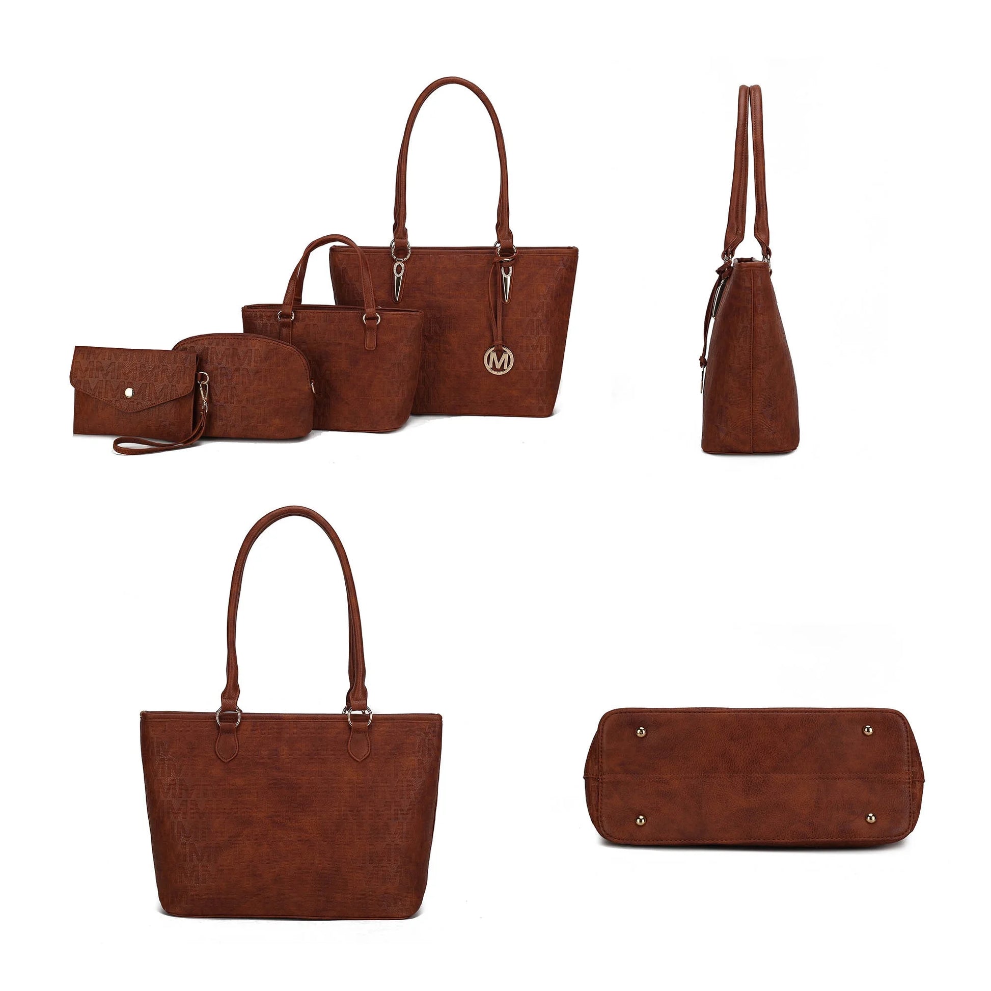 Tote Bag – 4 Pcs Set - Tan