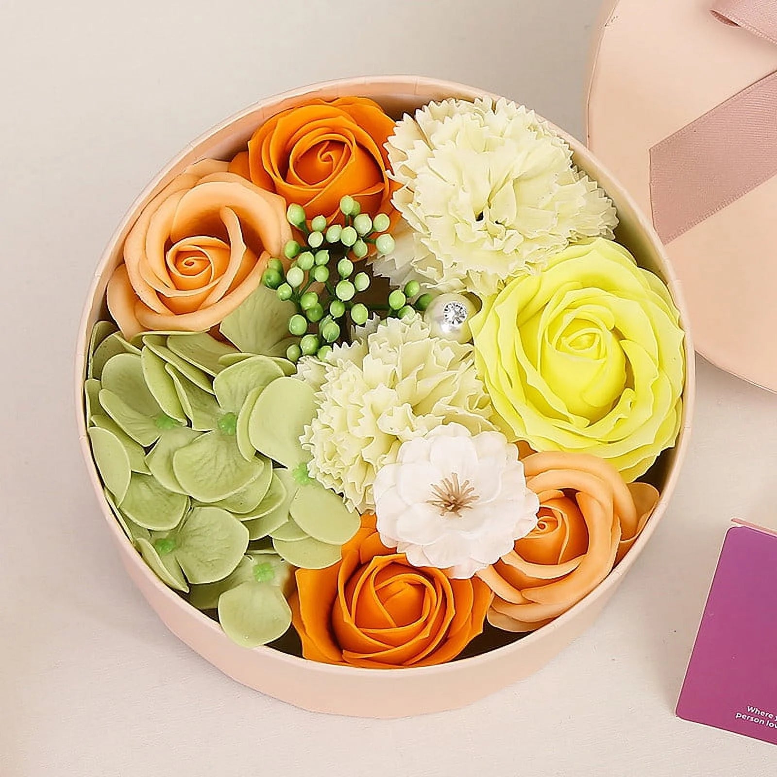 Gift Soap Flower Box 