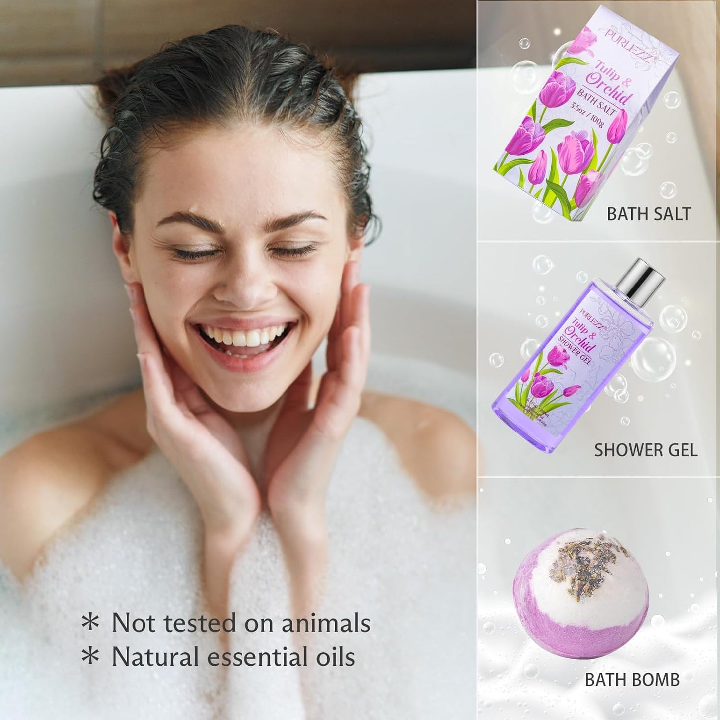 Tulip & Orchid Fragrance Spa Set