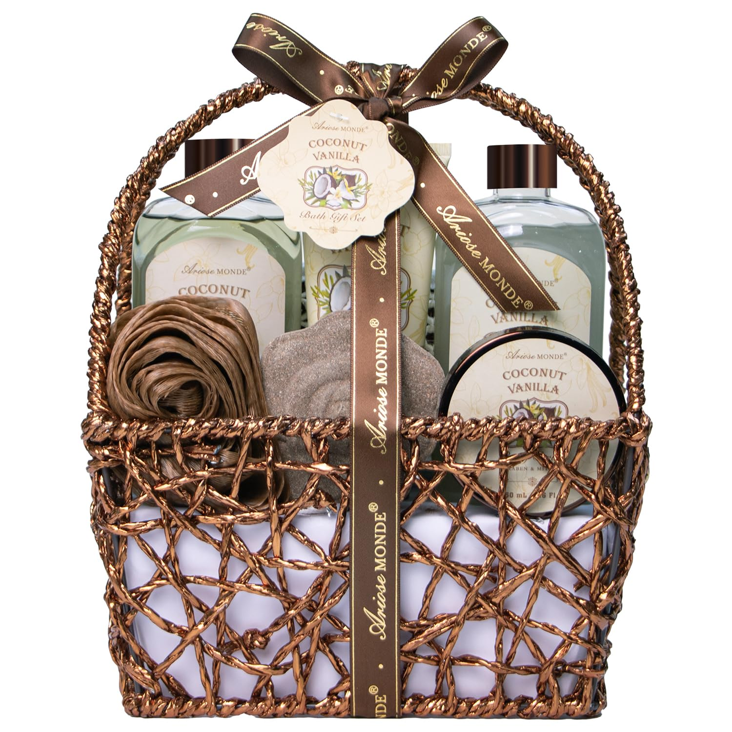 Coconut Vanilla Bath Gift Set