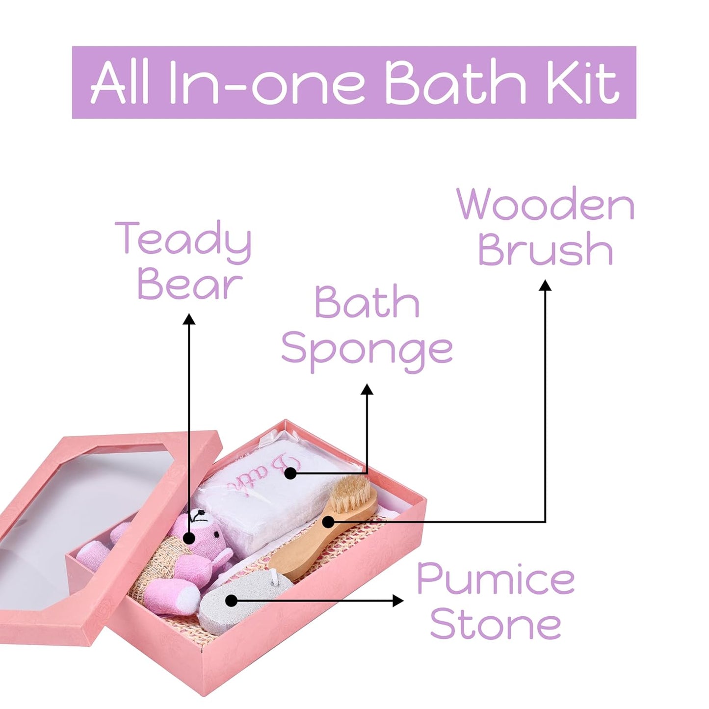 Lavender Shower Gift Set