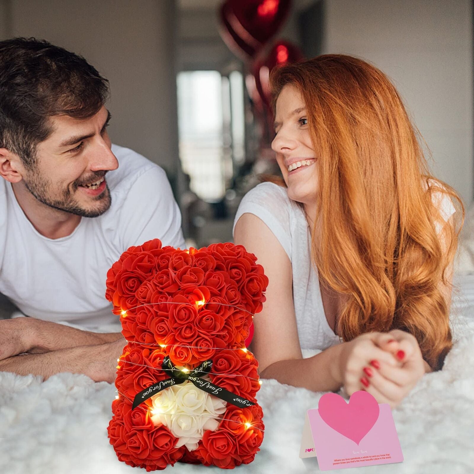 Rose Bear Gift Set