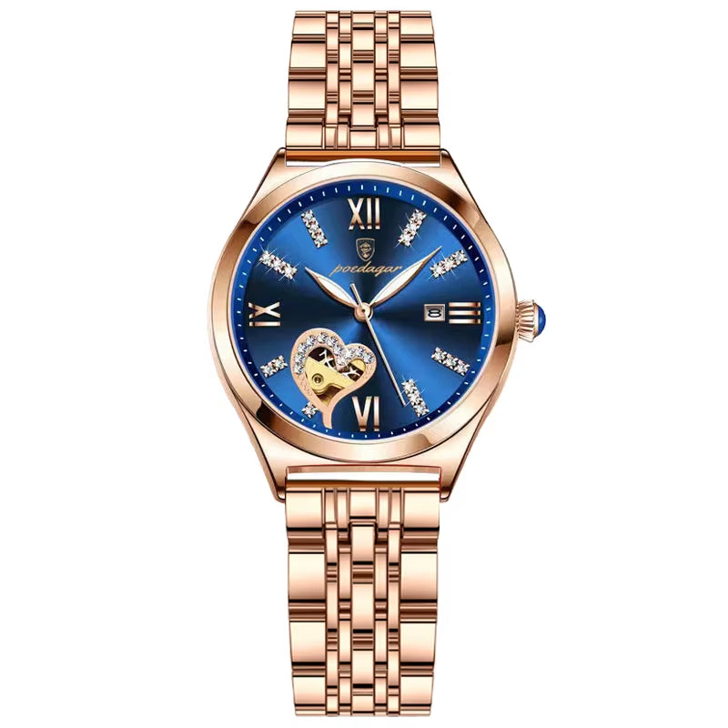 Rose Gold Stainless Stain Steel Women's Watch