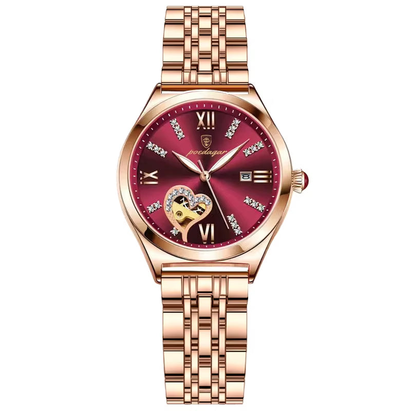 Rose Gold Stainless Stain Steel Women's Watch